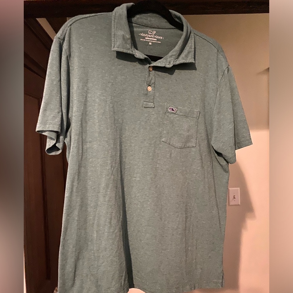 Vineyard Vines one pocket Polo shirt.  Size M
